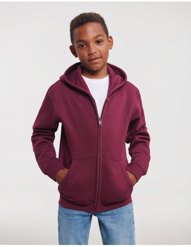 RUS-0R266B0-Kids Authentic Zipped Hood Jacket